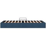  Otomanski krevet s pohranom Plava 90 x 190 cm tkanina | shoptok.hr