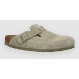Birkenstock Boston Suede Leather Sandali faded khaki | Shoptok.si