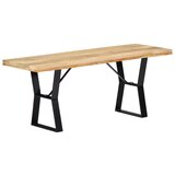 vidaXL Klupa od masivnog drva manga 110 cm Cijene