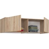 AKORD Nadgradna Omarica Za Garderobno Omaro, 2 Vrata, Hrast Sonoma, (5000331661) | Shoptok.si