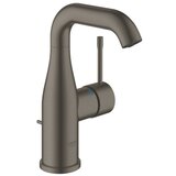 Grohe enoročna armatura za umivalnik ESSENCE z zgornjim delom sifona (23462AL1) - brušen trdi grafit Cene