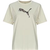Puma Majice s kratkimi rokavi ESS GRAPHIC Animal Relaxed Tee Bež | Shoptok.si