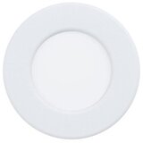 Eglo Fueva 5 ugradbena led, 2,7w, 300lm, prečnik 86, ip44, bela/čelik/plastika | Eponuda.com