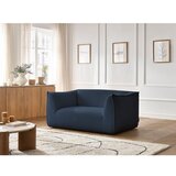 Bobochic Paris Temno modra sedežna garnitura iz tkanine bouclé 170 cm Giorgia – | Shoptok.si