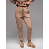 Ombre Classic unisex sweatpants with ribbed cuffs - brown | ePonuda.com