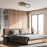 Rabalux LED plafonjera Arash, 40W, CCT na wall switch, 53x35cm, Crna | Eponuda.com