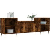 TV ormarić boja dimljenog hrasta 160x35x55 cm konstruirano drvo | Eponuda.ba