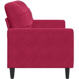 Dvosjed crvena boja vina 140 cm baršunasti | Eponuda.com