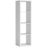 predelna stena 41/147/38 cm bela