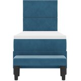  s opruga kutije Tamno plava 200 x 80 cm Baršun | shoptok.hr