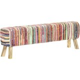 vidaXL Klop 160 cm večbarvna chindi blago Cene