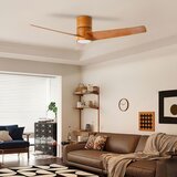  ZEVENTI - LED plafonski ventilator BARROSA LED/18W/230V Wi-Fi Tuya braon + daljinski upravljač | Eponuda.com