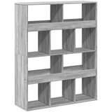 Maison Chic Knjižna omara - Knjižni regal siva sonoma 100x33x125,5 cm inženirski les, (21725865) | Shoptok.si