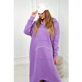 Kesi Insulated dress with hood purple | shoptok.hr