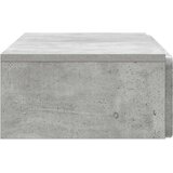 Stolna montirana na zid Betonska siva 87,5 x 34,5 x 17 cm Slike