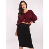 Italy Moda Sweater-MI-SW-2911.91-burgundy | ePonuda.com