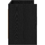 TV ormar 130 x 33 x 47 cm Crni hrast Konstruirano drvo | Eponuda.com