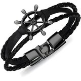 IZMAEL Moška zapestnica WH-15249 - Črna | Shoptok.si