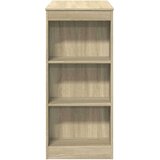 vidaXL barski stol s držačima boja hrasta 95x47x103,5 cm drveni | shoptok.hr