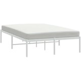 Metalni Kovinski posteljni okvir bel 120x200 cm, (20600904) | Shoptok.si