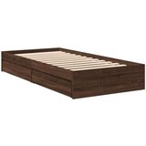  Okvir kreveta s ladicama boja hrasta 90x200 cm drveni | shoptok.hr