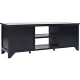 vidaXL TV ormarić crni 108 x 30 x 40 cm od masivnog drva paulovnije | shoptok.hr