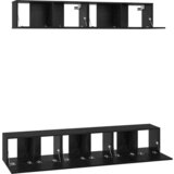 vidaXL Komplet TV omaric Drugo 5 pcs Črni hrast 80 x 30 x 30 cm | Shoptok.si