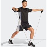 Adidas Funkcionalna majica 'ESS' siva / črna / bela | Shoptok.si