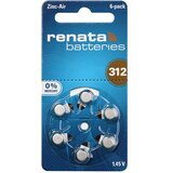  Baterija za slusni aparat zinc air dugmasta za312 6/1 renata ( BAT9637 ) Cene