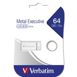 Verbatim USB ključ, 64GB, USB 2.0, "Exclusive Metal" | Shoptok.si