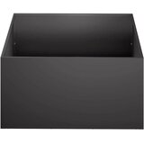  Vrtna saksija Crna 40 x 40 x 30 cm Čelična vrata - Crna 40 x 40 x 30 cm 1 | shoptok.hr
