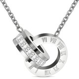 IZMAEL Ogrlica DP-18718 - Srebrna | shoptok.hr