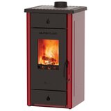 Alfa_Plam peć na čvrsto gorivo ELITA 3 CRVENA | ePonuda.com