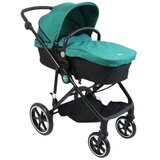 Puerri kolica za bebe 3u1 Oscar Dark Green, 0m+ | ePonuda.com