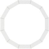  Ograđeni prostor za životinje slobodnog uzgoja s 12 panela 54 x 100 cm pocinčano željezo | shoptok.hr