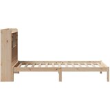 Krevet s regalom za knjige bez madraca 75x190 cm borovina | shoptok.hr