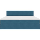 Krevet s od storage s madracem Tamno plava 100 x 200 cm | shoptok.hr