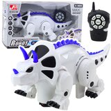  Dinosaur na daljinsko upravljanje Triceratops - bijelo/plavi | shoptok.hr