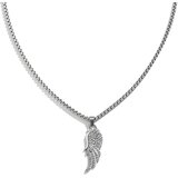 IZMAEL Ogrlica Wing - Srebrna | shoptok.hr