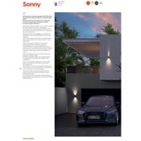  Redo 90637 - LED spoljašnje svetlo SONNY 2xLED/5W/230V 2200/4000K IP54 smeđa | Eponuda.com