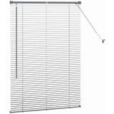 vidaXL Zavjesa za prozor sa zavjesama Ostalo Tamnosiva 80 x 130 cm Aluminij | shoptok.hr