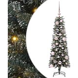 vidaXL Umestno božično drevo med 150 LED Zelena 40.5 x 40.5 x 120 cm | Shoptok.si