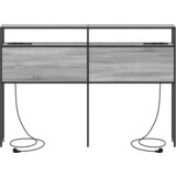  Skladišno uzglavlje Sivi hrast sonoma 120 cm Konstruirano drvo | shoptok.hr