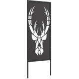  Privatnost u vrtu Crna 50 x 140 cm Hladno valjana čelična | shoptok.hr