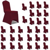  Navlake za stolice rastezljive bordo 30 kom | shoptok.hr