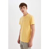 Defacto Slim Fit Crew Neck Printed Short Sleeve T-Shirt | Shoptok.si