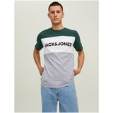 Jack & Jones Green-Grey T-Shirt - Men | shoptok.hr
