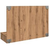 vidaXL Ormar s ogledalom i LED-om Artisan hrast 90x31,5x62 cm | shoptok.hr