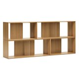 Kave Home Modularni sustav polica 4 kom u dekoru hrasta u prirodnoj boji 168x76 cm Litto – | shoptok.hr