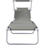  Ležaljka 2 pcs Siva 58 x 188 x 77cm Poliester | Eponuda.ba